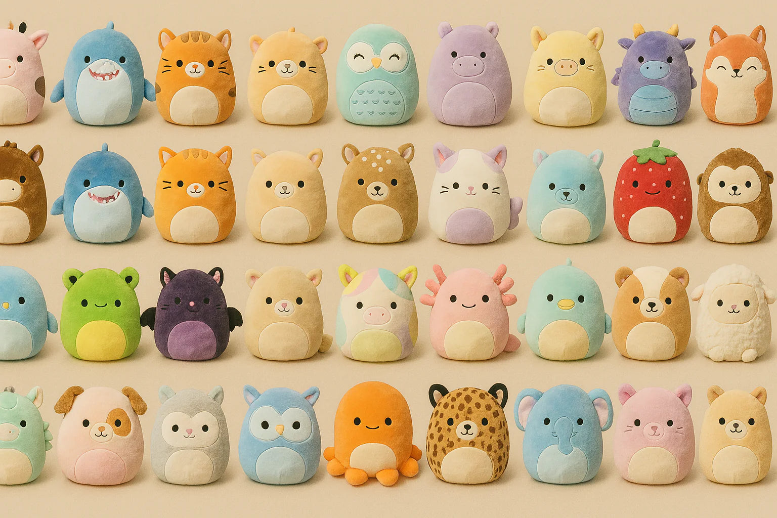 50 Idées de Noms pour Votre Peluche Squishmallow